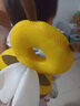 愛(ài)貝迪拉（AIBEDILA）防摔枕兒童學(xué)步防摔帽嬰兒防摔護(hù)頭寶寶走路防磕神器捏捏叫蜜蜂款 曬單實(shí)拍圖