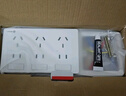 國際電工擴展插座86型明裝拓展開關(guān)插座廚房多功能插排原位替換無線轉(zhuǎn)換器 向右擴展【白色21孔-標(biāo)準(zhǔn)款】 曬單實拍圖
