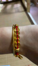 中國黃金（CHINA GOLD）五帝錢(qián)黃金手鏈女999足金編織紅繩生日禮物送女朋友老婆 京速達-足金五帝錢(qián)紅繩約0.55g【紀念品】 曬單實(shí)拍圖