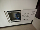 musong電表箱裝飾畫電閘盒弱電箱配電箱網(wǎng)線遮擋箱多媒體箱盒電箱蓋板 wifi發(fā)財(cái)貓 寬55高45-遮擋45*35cm 右推拉 曬單實(shí)拍圖