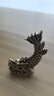 鴟吻擺件廚房黃銅龍頭魚螭吻擺件龍魚家居飾品工藝鎮(zhèn)宅開門見灶鴟 鴟吻【黃銅材質(zhì)】中號 曬單實拍圖
