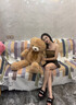 RWTW特大號抱抱熊泰迪熊布娃娃熊貓公仔玩偶女孩毛絨玩具生日禮物女 泰迪熊白色 1.4米 曬單實拍圖