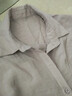 塔馳密司 TOUCH MISSTouch Miss日系寬松透氣天絲長袖襯衫女休閑襯衣防曬服女夏季新款 綠色 M 曬單實拍圖