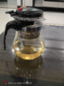 天喜（TIANXI）玻璃茶壺耐熱茶具套裝飄逸杯泡茶杯泡茶器泡茶壺茶水分離杯1200ml 曬單實拍圖