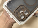 ROCK適用蘋果16Promax手機(jī)殼iPhone16Promax保護(hù)套Magsafe磁吸防摔鏡頭全包精孔硅膠不粘指紋男女灰色 曬單實(shí)拍圖