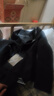 軒森圖（XUANSENTU）夏季短袖西服外套男寬松帥氣潮牌大碼胖子顯瘦搭配套裝半袖小西裝 黑色短袖西服+白色短袖T恤+黑色 3XL (185) 建議180-200斤 曬單實(shí)拍圖