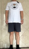 雨果博斯（HUGO BOSS）夏季新款運(yùn)動(dòng)潮流輕奢休閑男短袖T恤50486205白色L 曬單實(shí)拍圖