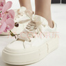 匡威（Converse）官方悠游AllStar四時花序男女蘭花休閑滑板鞋A14212C A14212C 35 曬單實(shí)拍圖