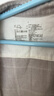 無印良品（MUJI）女式 法蘭絨 立領(lǐng)長袖連衣裙  米色格紋 L  曬單實(shí)拍圖