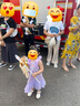 瑪米瑪卡 MOMOCO女童夏裝連衣裙夏季甜美拼紗連衣裙（演出服） 紫色  105  曬單實(shí)拍圖