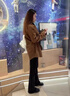 Jret休閑寬松慵懶風(fēng)長袖襯衫女春夏上衣開衫韓版時(shí)尚洋氣工裝襯衣外套 米色(常規(guī)版) 均碼 90-165斤 曬單實(shí)拍圖