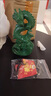 綠色實(shí)木雕刻盤龍擺件新中式十二生肖青龍家居裝飾擺設(shè)補(bǔ)角工藝品 綠色實(shí)木精雕 (高20CM) 曬單實(shí)拍圖