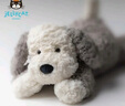 Jellycat唐布利牧羊犬動物毛絨玩偶安撫玩具狗公仔娃娃生日七夕情人節(jié)禮物 淺灰色 Medium 曬單實拍圖