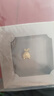 周大福十二生肖 兔年生肖 足金黃金轉(zhuǎn)運(yùn)珠 生肖兔 EOR825七夕禮物 曬單實(shí)拍圖