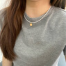 SoinLove「萌寵」黃金兔子吊墜足金望月兔手鏈女 VR1364  生日禮物 望月兔黃金吊墜 VR1364 配手繩 曬單實(shí)拍圖