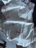 顆粒熊（KELIXIONG）嬰兒衣服夏季短袖連體衣寶寶薄款無(wú)骨空調服柔軟透氣 白色 66cm 曬單實(shí)拍圖