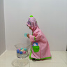 SEVEN ONLY OLINE小萌鯊雨鞋兒童雨衣套裝女童可愛防滑水鞋幼兒園學(xué)生上學(xué)寶寶雨靴 雨衣粉色【僅雨衣】 雨衣S碼【身高90-100穿】 曬單實(shí)拍圖