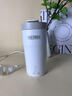 膳魔師（THERMOS）奶泡機(jī)多功能奶泡杯電動(dòng)打奶泡器戶外車載便攜燒水壺咖啡攪拌杯牛奶加熱杯 燒水杯節(jié)日禮物 EHA-5610A-W 白色 曬單實(shí)拍圖