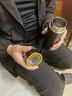 LOCKZI保溫杯水杯316不銹鋼男士女士商務(wù)茶水分離泡茶杯大容量 商務(wù)黑 450ml [316不銹鋼內(nèi)膽] 曬單實(shí)拍圖