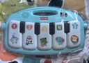 費(fèi)雪（Fisher-Price）新生兒見面禮玩具生日禮物-新版升級炫彩鋼琴健身器HXV97 曬單實(shí)拍圖