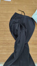 名創(chuàng)優(yōu)品（MINISO）休閑褲子男美式復(fù)古高級感闊腿褲夏季冰絲防曬直筒褲 黑 L 曬單實拍圖