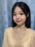 夢黛麗MENGDAILI歲歲平安S999純銀項鏈春夏配飾輕奢情人節(jié)禮物送女友 ”穗穗“平安 曬單實拍圖