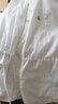 Calvin KleinJeans春夏女輕薄戶外運動透氣ck抽繩收腰修身連帽夾克J223485 YAF-月光白 S 曬單實拍圖