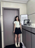 CARESS & KUDOS商場同款小ck銀色德訓(xùn)鞋女款2025新款春夏小個(gè)子內(nèi)增高休閑板鞋 銀色(常規(guī)款） 跟高4cm 37 曬單實(shí)拍圖