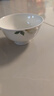 厚秀堂景德鎮(zhèn)骨瓷碗碟盤套裝家用組合新款陶瓷餐具中式簡(jiǎn)約飯碗面碗 5英寸高腳碗（2個(gè)）百合花 曬單實(shí)拍圖