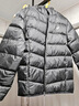 asics亞瑟士童裝25年冬季兒童柔軟舒適三防輕量保暖羽絨服【高充絨量】 黑色 清潔度1000-鴨絨 170 充絨量109.2g 曬單實(shí)拍圖