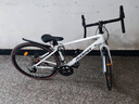 鳳凰公路自行車(chē)休閑競技變速鋁合金車(chē)架破風(fēng)賽車(chē)公路車(chē)內走線(xiàn) GT600 彎把 米白色（禧瑪諾/藍圖） S （建議身高155-175cm） 18速 藍圖（彎把）閘變一體 曬單實(shí)拍圖