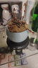 開時(shí)果 金枝玉葉盆栽多肉植物盆景 辦公室內(nèi)桌面花卉小綠植源頭直發(fā)包郵 【叢生款】哥窯淺藍(lán)盆+苔蘚+底托 曬單實(shí)拍圖