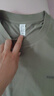 羅蒙【5A抗菌】無(wú)痕短袖T恤男棉質(zhì)夏季中青年打底衫男半袖休閑體恤 曬單實(shí)拍圖