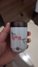 泥印 創(chuàng)意迷你茶葉罐便攜小號(hào)旅行陶瓷密封罐家用防潮存儲(chǔ)茶葉的罐子 D71-94C草木灰罐手繪清竹 曬單實(shí)拍圖