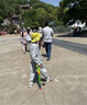 左西男童運動套裝春秋款2025新款兒童立領外套長褲兩件套 淺麻灰 140 曬單實拍圖