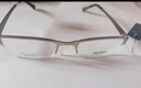 精工(SEIKO)眼鏡框男款半框鈦材遠近視配鏡光學鏡架HC1004 19 53mm黑色鏡框 曬單實拍圖