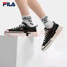 FILA FUSION斐樂男鞋潮牌板鞋情侶運(yùn)動(dòng)鞋休閑鞋經(jīng)典帆布鞋男女鞋 黑色-BK 情侶款 42 曬單實(shí)拍圖