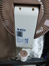創(chuàng)維【全屋驅蚊】空氣循環(huán)扇家用電風扇落地扇2025新款大風量語音遙控輕音節(jié)能臥室小風扇Q522 白咖色 曬單實拍圖