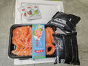 新疆三文魚(yú)新鮮國(guó)產(chǎn)生魚(yú)片中段刺身即食生魚(yú)片日料壽司整條三文魚(yú) 新疆三文魚(yú)中段切片 簡(jiǎn)裝 400g 曬單實(shí)拍圖