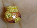 周大生黃金腕美小福袋轉(zhuǎn)運珠果凍琺瑯足金串珠硬金多巴胺手鏈生日禮物 足金吉多多轉(zhuǎn)運珠-【單轉(zhuǎn)運珠-不配繩】 1.05g 曬單實拍圖