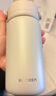北鼎（Buydeem）保溫杯 茶水分離泡茶杯316L不銹鋼大容量水杯 男女士禮品燕麥白 曬單實(shí)拍圖