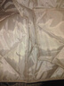 艾方鳥初高中學(xué)生校服神器羽絨內(nèi)膽青少年女生內(nèi)穿打底棒球服白鴨絨外套 米白色 L 105117斤 曬單實拍圖