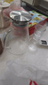 青蘋果水壺水杯套裝 涼水壺冷水壺錘紋耐熱玻璃嘟嘟壺*1錘紋玻璃杯*6 曬單實拍圖