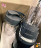 摩飛電器（Morphyrichards） 輕食破壁機家用研磨機多功能料理機榨汁機嬰兒輔食機小型刨冰機 MR9501 輕奢藍（攪拌+榨汁機+研磨+破壁） 曬單實拍圖