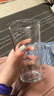 Glasslock鋼化玻璃水杯耐高溫咖啡杯泡茶杯牛奶辦公室家用喝水杯子 500ml-圓口杯 曬單實(shí)拍圖