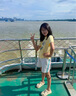 休閑運(yùn)動(dòng)褲女生女童2025新款夏季薄款寬松顯瘦百搭闊腿五分短褲子 RWC-DK34【白色】高品質(zhì) 160CM 曬單實(shí)拍圖