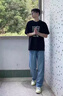 SUSTYLE高端奢侈品大碼男裝西褲男士高檔商務(wù)職業(yè)正裝通勤休閑直筒長褲子 總裁灰 5XL （建議210-225斤） 曬單實拍圖