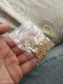 吾皇老金黃金古法金珠足金999DIY配件手鏈項(xiàng)鏈小金珠路路通散珠情侶手串 約0.12g 曬單實(shí)拍圖
