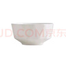 紅玫瑰微瑕特價(jià)款，純白家用陶瓷碗盤碟泡面碗 飯碗盤子套裝白瓷無(wú)毒餐 八角4.5英寸碗6個(gè)裝 無(wú)logo 曬單實(shí)拍圖