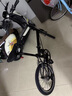大行（DAHON）折疊自行車20英寸8級(jí)變速經(jīng)典P8單車KBC083 黑色經(jīng)典版-京倉 曬單實(shí)拍圖